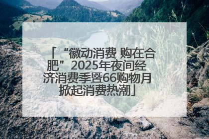 “徽动消费 购在合肥”2025年夜间经济消费季暨66购物月掀起消费热潮