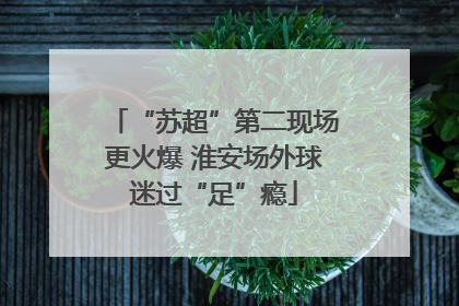 “苏超”第二现场更火爆 淮安场外球迷过“足”瘾