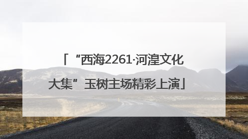 “西海2261·河湟文化大集”玉树主场精彩上演