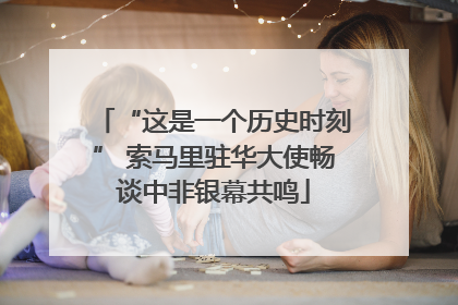 “这是一个历史时刻” 索马里驻华大使畅谈中非银幕共鸣