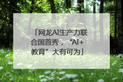 网龙AI生产力联合国首秀，“AI+教育”大有可为