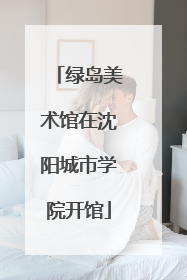 绿岛美术馆在沈阳城市学院开馆