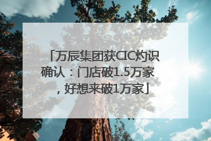 万辰集团获CIC灼识确认：门店破1.5万家，好想来破1万家