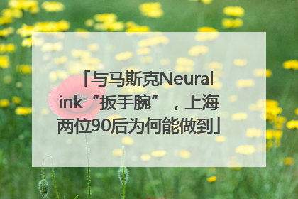 与马斯克Neuralink“扳手腕”，上海两位90后为何能做到