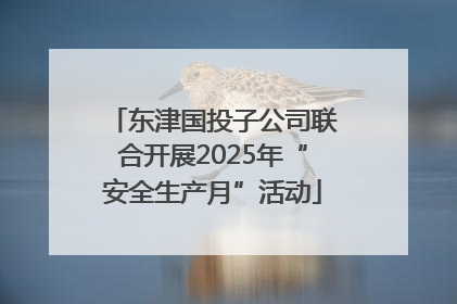 东津国投子公司联合开展2025年“安全生产月”活动