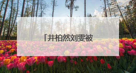 井柏然刘雯被曝已领证！网友集体送祝福
