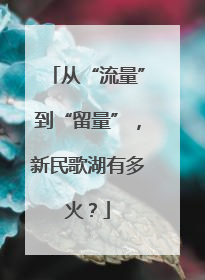 从“流量”到“留量”，新民歌湖有多火？
