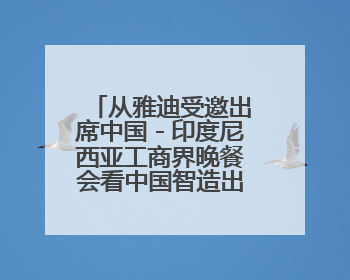从雅迪受邀出席中国－印度尼西亚工商界晚餐会看中国智造出海的底气