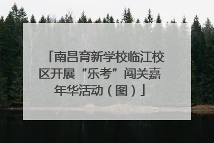 南昌育新学校临江校区开展“乐考”闯关嘉年华活动（图）