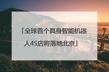 全球首个具身智能机器人4S店将落地北京