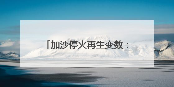 加沙停火再生变数:以色列“接受”美方案、哈马斯不认可