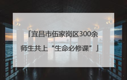宜昌市伍家岗区300余师生共上“生命必修课”
