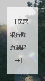 民营银行降息潮起→