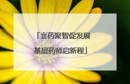 襄药聚智促发展 基层药师启新程