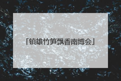 镇雄竹笋飘香南博会