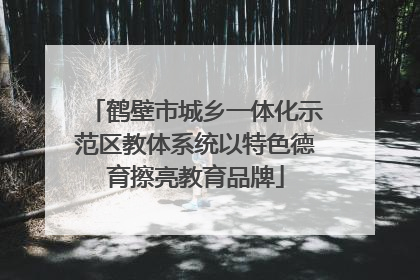 鹤壁市城乡一体化示范区教体系统以特色德育擦亮教育品牌