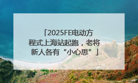 2025FE电动方程式上海站起跑，老将新人各有“小心思”